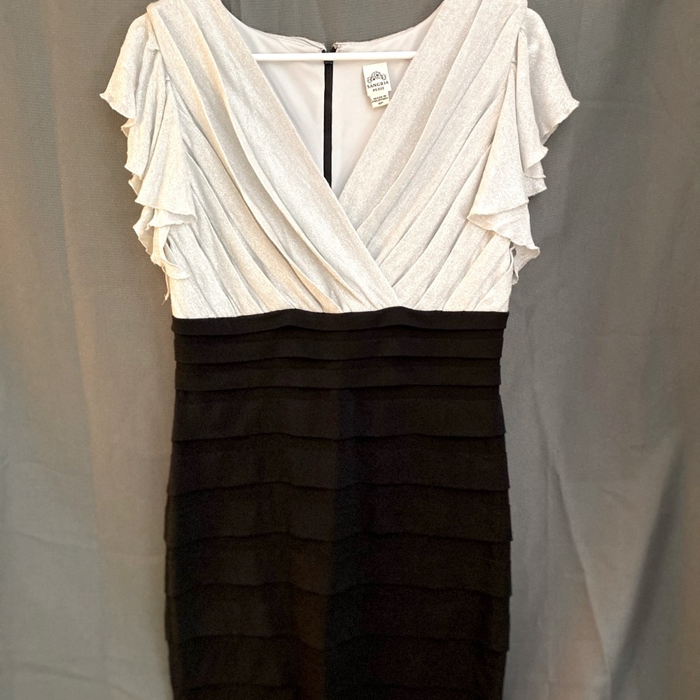 Black and Silver-Gray Dress